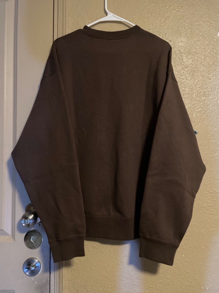 Nike Club Fleece Solo Swoosh CrewNeck Sweatshirt Men’s Size Medium