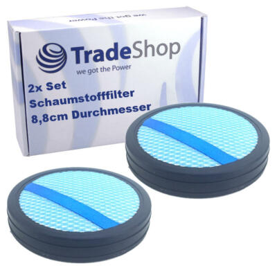 2x Staubsauger Filter für Philips PowerPro Duo FC6167 FC6168 FC6169 FC6170