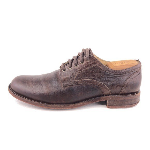 SAOLA Scarpe stringate casual Frye Bennett Oxford in pelle marrone da uomo taglia 11 5D