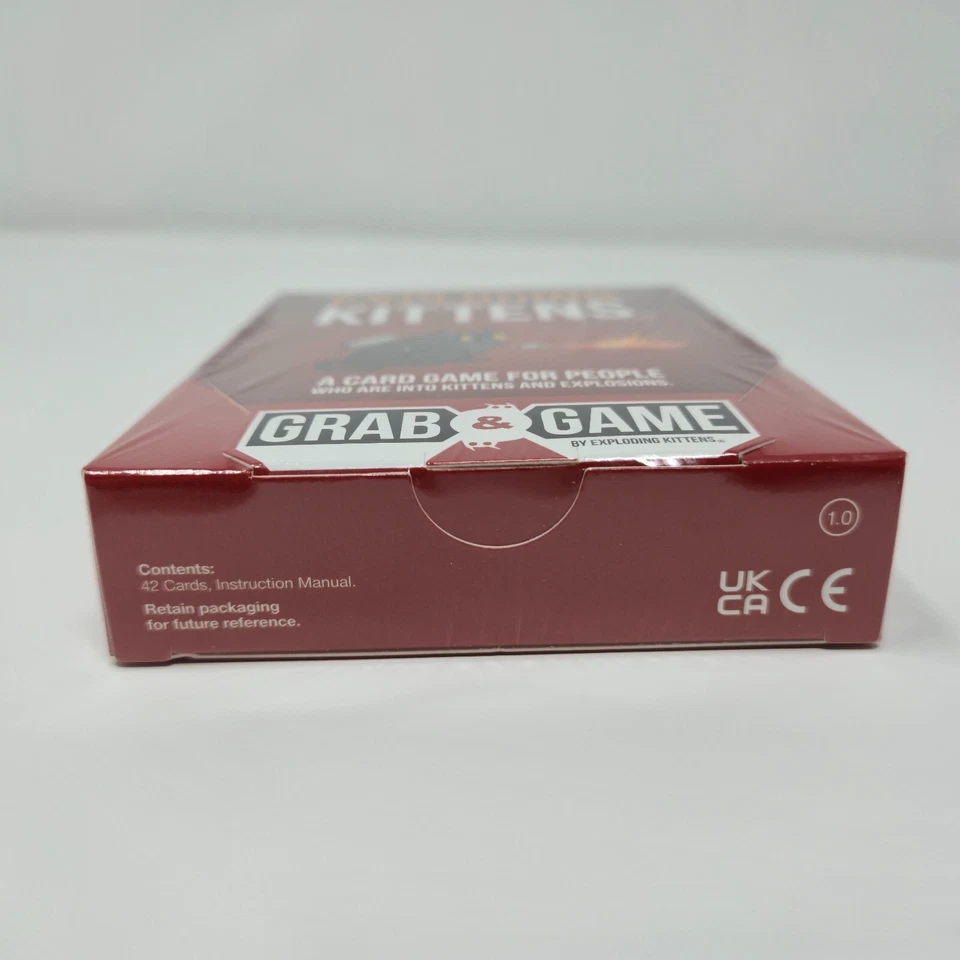 Exploding Kittens Travel Grab and Game New Card Game 2024 Sealed - Image 3 of 4