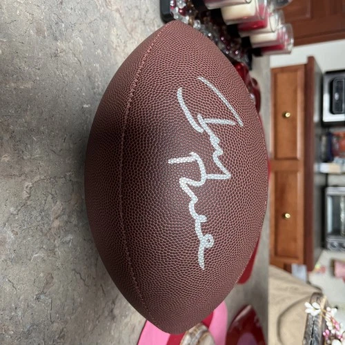 Jerry Rice Signed Autograph NFL Football San Francisco 49ers Jerry Rice HOLO COA