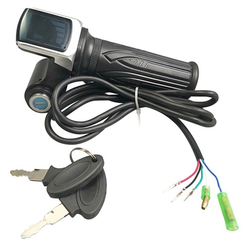 Throttle Grip+Keys Lock Power Indicator 36V 48V 60V Electric Scooter Replacement - Picture 1 of 52