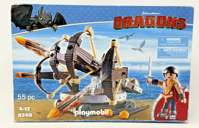 Playmobil 9249 - How to Train Your Dragon Eret with 4 Shot Fire Ballista