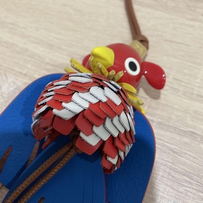 LOEWE Parrot Puzzle Charm Limited Edition Leather Bag / Keychain