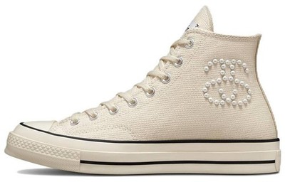 Converse Chuck Taylor All Star 70 Hi Stussy Fossil Pearl - A02051C Size