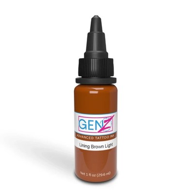 Intenze Ink Gen-Z Farbe - Light Brown 30 ml