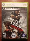 Splinter Cell Conviction - Microsoft Xbox 360 (2010) Complete w/ Manual - Tested