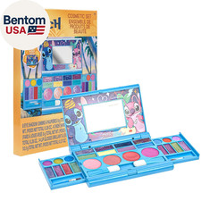 Stitch All-In-One Kids Cosmetic Compact Set Includes Washable Lip Gloss, Eye Shi