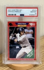 2021 Leaf Pro Set Baseball Blaster - Oswald Peraza #PS15 (RC)