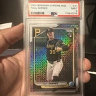 2024 Bowman Chrome Paul Skenes Mojo Mega Box Pittsburgh Pirates Rookie RC PSA 9