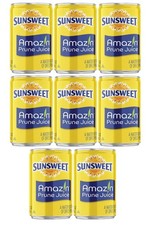 Sunsweet Prune Juice - Pack of 8 Cans - 7.5 oz - Amazin -...