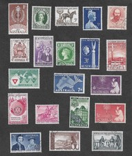 AUSTRALIA VERY FINE USED COLLECTION 1950/60