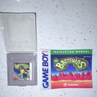 Battletoads (Nintendo Game Boy, 1989) Authentic Tested & Working With Manual