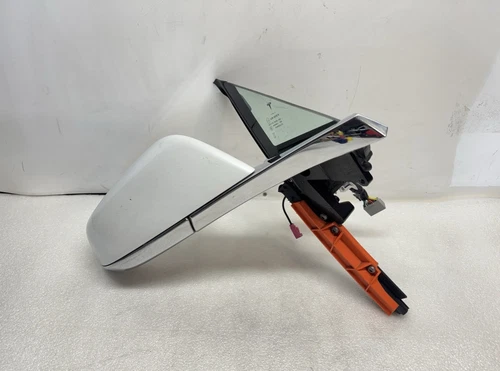 12-20 Tesla Model S Right Exterior Rear View Door Mirror Silver PMSS 1041318