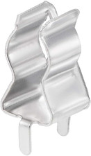 6mm x 30mm Glass Ceramic Tube Holder Clamp Fuse Clips - 20 Pack