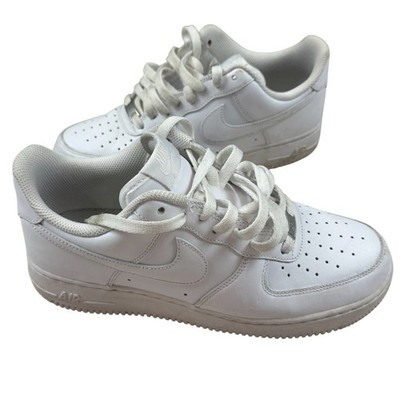 Nike Air Force 1 '07 Low Top Triple White Men's Sneakers CW2288-111 Men s 8.5