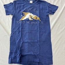 Vintage 1975 Rolling Stones Tour Of The Americas T-Shirt Original 70s Sz L