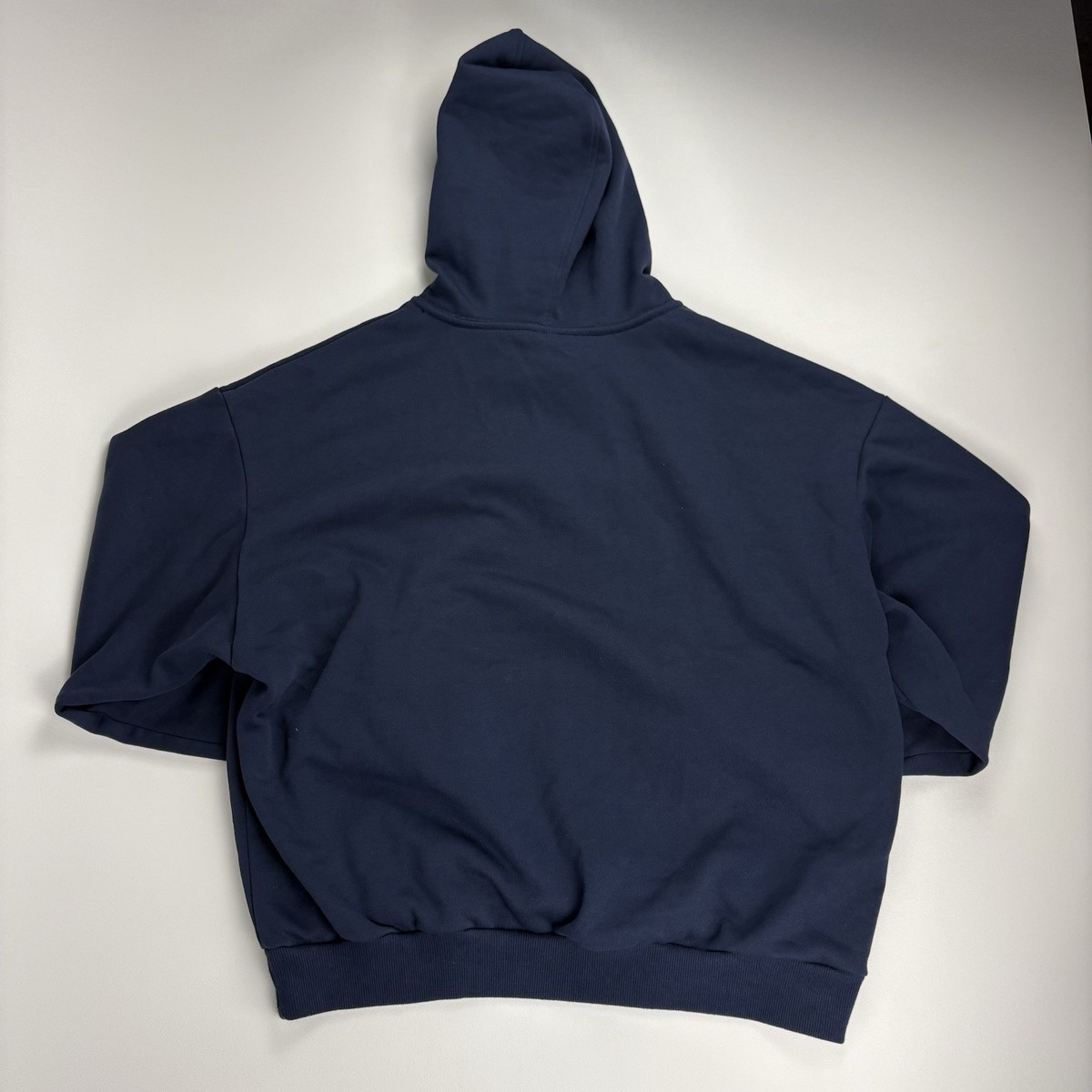 alo パーカー ネイビー Mサイズ ALO Navy Blue Pullover Hoodie Men's Fleece Hooded Long Sleeve Size