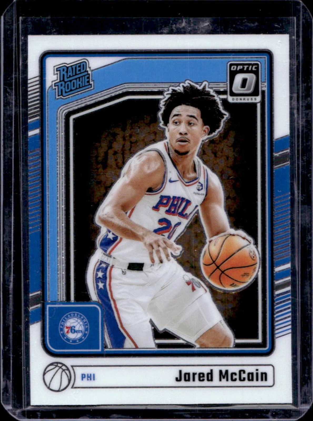 2024-25 Donruss Optic Jared McCain Rated Rookie RC #270 76ers