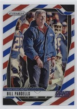 2024 Panini Prizm Red White & Blue Prizm Bill Parcells #221 HOF 1rt3