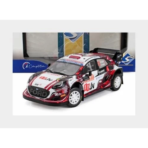 1:18 SOLIDO Ford Puma Rally1 #22 Rally Latvia 2024 Sesks Francis SL1809507 - Immagine 2 di 2