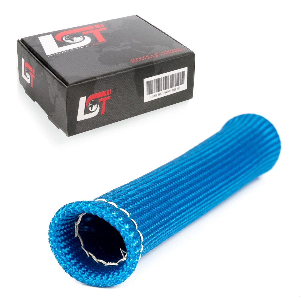 1x Car Spark Plug Wire Heat Shield Cover Blue for SKODA