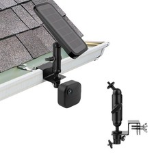 2-in-1 Gutter Mount for and Solar Panel,with Arlo 4/3/2//Arlo Ulra/Blink 4th...