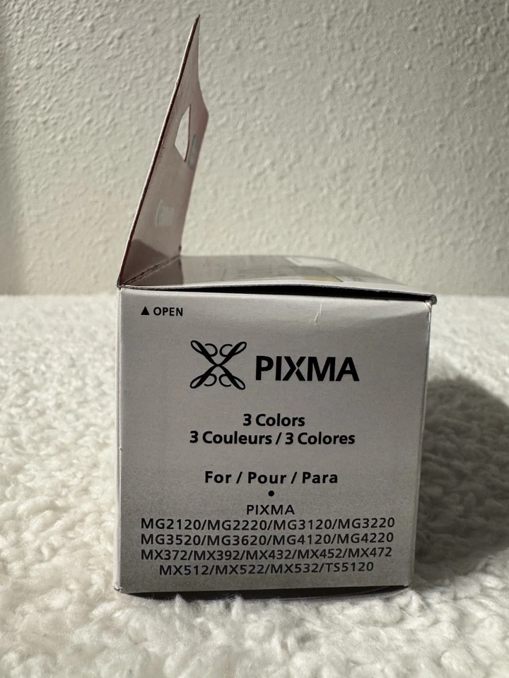 Cartucho de tinta de color fino genuino OEM Canon 241 Pixma nuevo sellado Foto 3 de 4