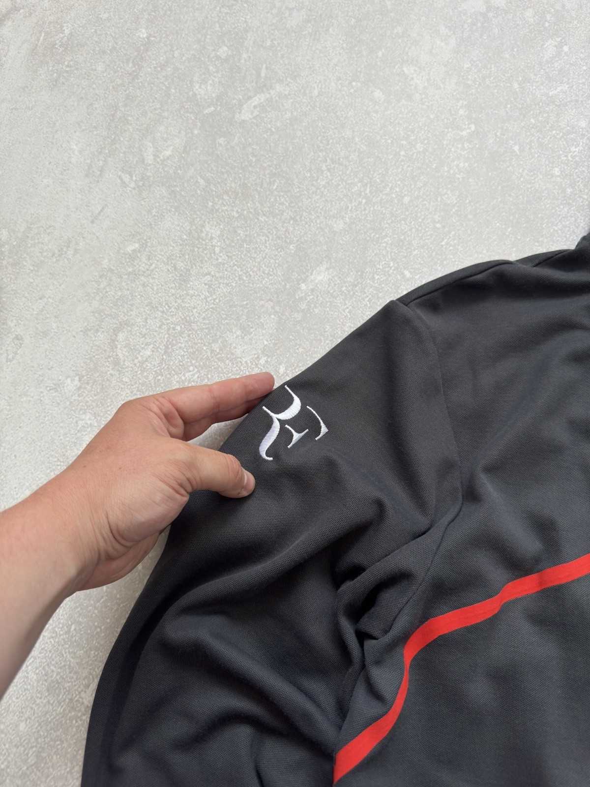 SACAI X NIKE Giacca da ginnastica vintage Nike RF Roger Federer tennis allenamento top olimpica