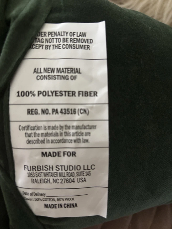 Furbish Studio I had my patience tested 8" x 14" Needlepoint Pillow Cottagecore - Image 4 of 4