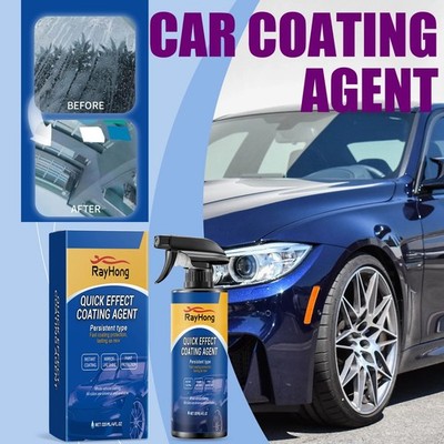 Car Coating Spray,Quick Effect Coating Agent,Car Scratch Wax Polish Spray Liquid