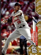 2020 Topps #508 Carlos Martinez Gold Star