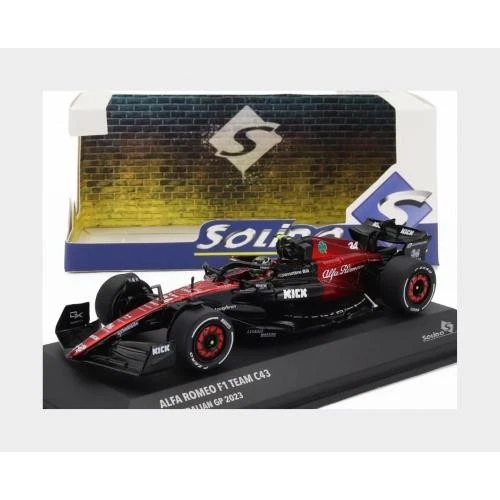 1:43 SOLIDO Alfa Romeo F1 C43 Stake #24 Australian Gp 2023 Guanyu Zhou SL4317902 - Immagine 2 di 2