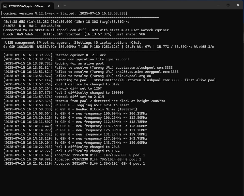 GekkoScience NewPac USB Bitcoin BTC Crypto Miner 10030345 Foto 3 de 3