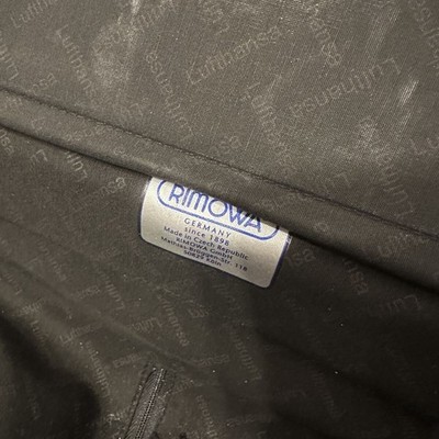 Rimowa Salsa Lufthansa Business Trolley 31L Silver 2-wheels Carry