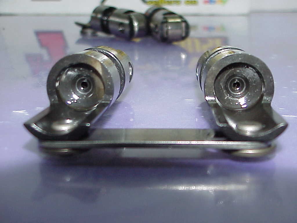 16 Crane Centered .874" Tie Bar Solid Roller Lifters 351W Ford