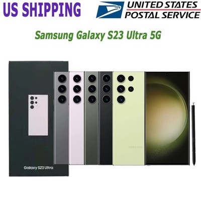 New Samsung Galaxy S23 Ultra (5G) S918U 256GB Factory Unlocked Smartphone 6.8 in