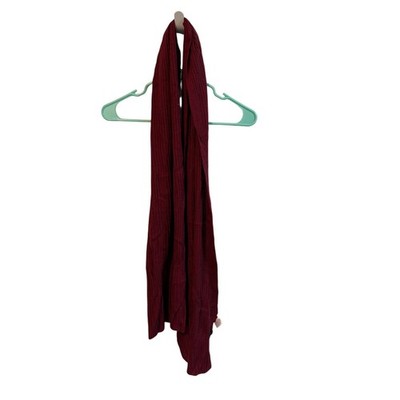 Thirty Five Kent Red Wool and Rabbit Hair Blend Red Scarf NWOT