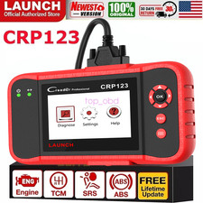 2026 Launch Crp123 Elite Car Obd2 Diagnostic Scanner Abs Srs Engine Code Reader