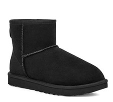Authentic 100 UGG Ladies Classic Mini ll Boot Sz 8 Black NEW With Defect