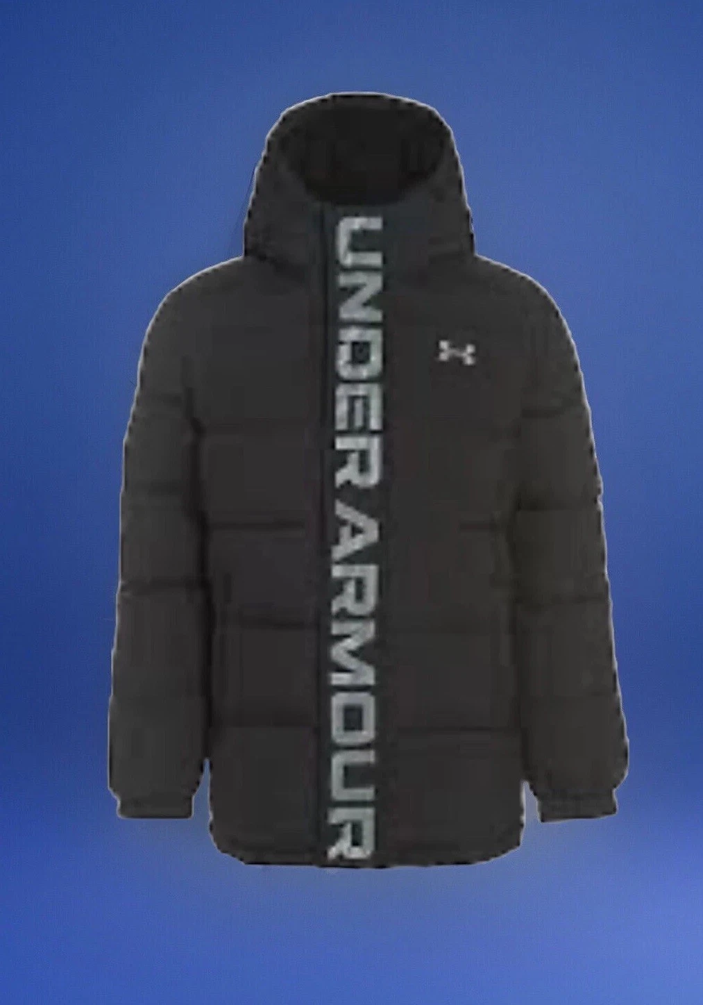 Under Armour Boy Midweight Magnus Puffer Parka Jacket, Size S (YSM)