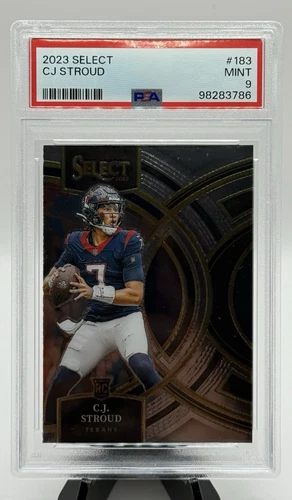 2023 Panini Select - Premier Level C.J. Stroud #183 (RC) PSA 9 Mint