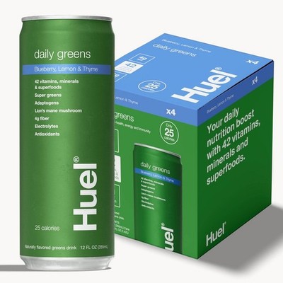 Blueberry Lemon Daily Greens Ready-to-Drink Greens and Superfood Supplements -