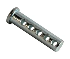 Clevis Pin Universal 3/8 x 1-1/2 Low Carbon Steel Zinc Clear (25 Pieces)