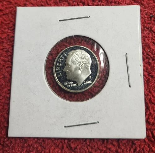 2008 s 90% silver proof Roosevelt dime