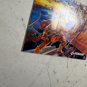 Castlevania 3 III Dracula's Curse Nintendo NES - Manual Only