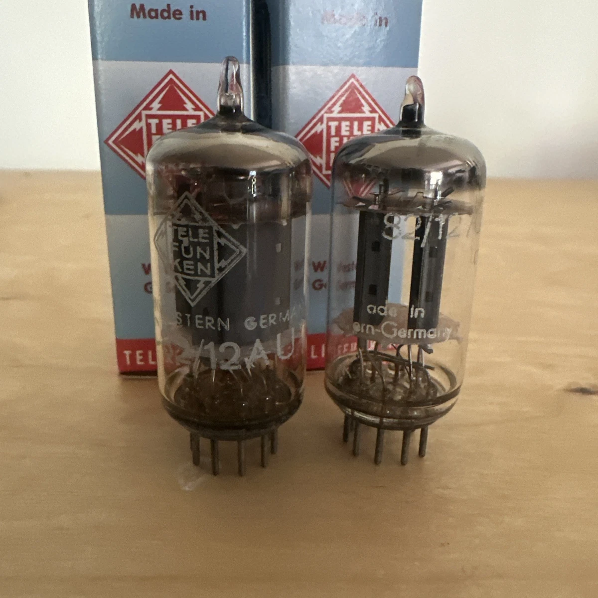 TELEFUNKEN ECC82/12AU7（スムースプレート、ダイヤマーク付） Telefunken 12au7 for sale | eBay