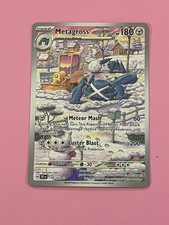 Pokemon TCG 2024 SV05 Temporal Forces Metagross 178/162 IR Full Art Holo 180