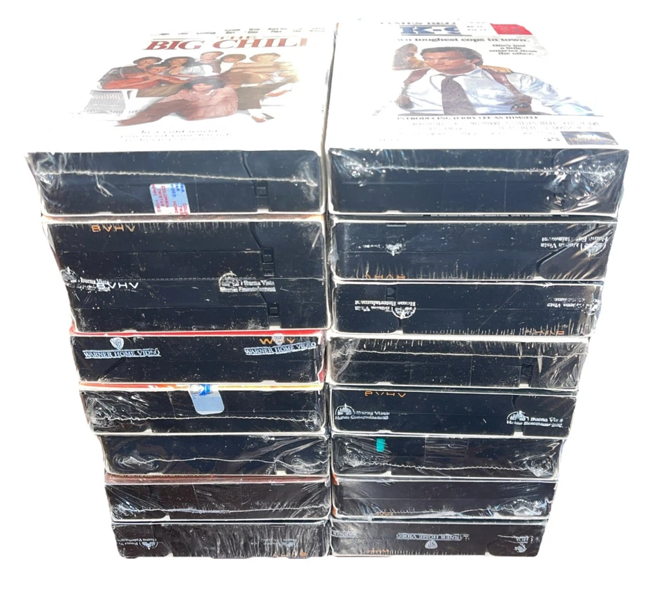 LOT OF 15 VHS TAPES MOVIES All SEALED NEW, K-9, M:1-2, Con Air, Lethal Weapon - Image 2 of 4