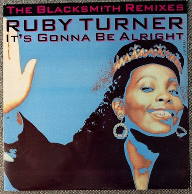 12'' Vinyl Maxi - UK Import - Ruby Turner - It's Gonna Be Alright - 1989